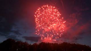 Sommerjahrmarkt Osnabrück 210723 Höhenfeuerwerk 4K [upl. by Gnim]