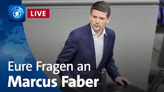 Eure Fragen an Marcus Faber  Bericht aus Berlin Extra [upl. by Levan]