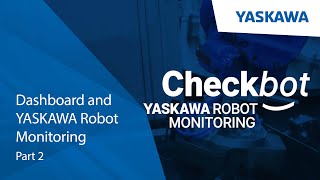 Checkbot Software solution for Yaskawa Robots  Real time alarm monitoring [upl. by Kuth148]