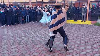 Pie de cueca 1 Fiestas Patrias Liceo Politécnico [upl. by Elleirb]