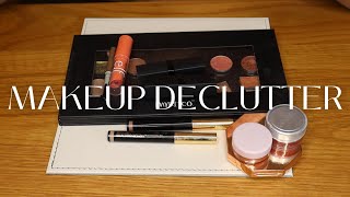 MAKEUP DECLUTTER Cheeks Eyes and Lip Products [upl. by Roshelle893]