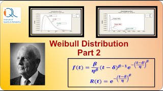 Weibull Distribution Part2 ThreeParameter Weibull B10 life Characteristic Life [upl. by Lurleen481]