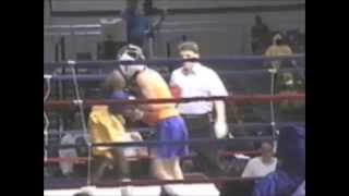 Domenic Filane vs Floyd Mayweather Jr  1993 US Golden Gloves  106 lbs [upl. by Airdnaxela]