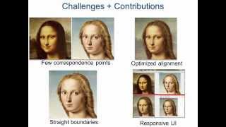 Automating image morphing using structural similarity on a halfway domain SIGGRAPH 2014 [upl. by Muns146]