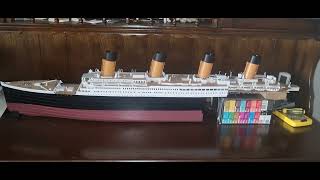 Agora hachette Build the Titanic 1200 completed to issue 83 similar to Trumpeter Titanic [upl. by Inger112]