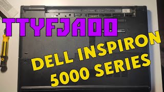 TTYFJA00 Dell Inspiron 5000 Series  Замена разъёма питания  Ремонт креплений петель [upl. by Prior]