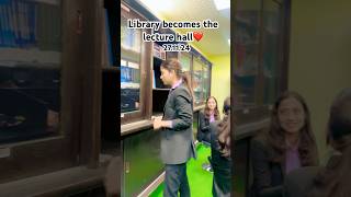 quotWhen the classrooms takenthe library becomes lecture hall📚studentlifetrendingshortvideoshort [upl. by Teddy]