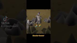 fanciest of all the boots runescape osrs oldschoolrunescape gaming gamer gaming pcgamer [upl. by Dlared]