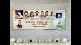 Live Voter Awareness Program 2024 By SEWA at Islam Gymkhana [upl. by Erret261]