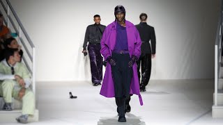 Emporio Armani Menswear FallWinter 202324 Milan [upl. by Atnima141]