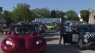 37th annual Houston Art Car Festival amp Parade rolls into town [upl. by Anelrac59]