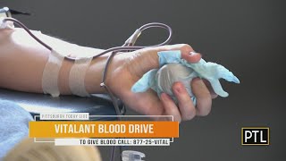 Vitalant in need of blood donors this summer [upl. by Ellen]