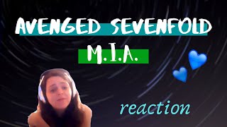 Avenged Sevenfold  MIA Reaction  This song was emotional and wonderful [upl. by Jonell]