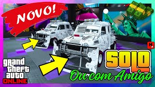 GTA 5 Online Glitch de Dinheiro SOLO ou cAmigo Duplicar Carros na Nova DLC GTA V Money Glitch [upl. by Swehttam]