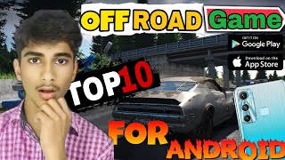 Latest Car Game For Android  Top 10 Best Offroad Game For Lower And High Device  games game [upl. by Celka]