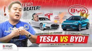 Perang EV Memanas BYD Masuk Indonesia Gempur Wuling Hingga Tesla  Dokter Mobil Indonesia [upl. by Norm]