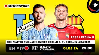 🔴EN VIVO🚨 U CATÓLICA VS BARCELONA SC  01052024 [upl. by Shaylyn]