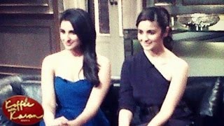 Parineeti REVEALS SECRETS about Alia on Koffee with Karan 4 6th April 2014 DELETED SCENES [upl. by Gui]