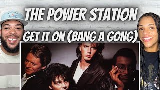 FIRST TIME HEARING The Power Station  Get It On Bang A Gong REACTION [upl. by Ahsin]