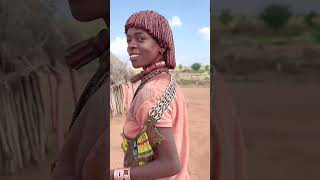 She is a MODEL tribal girl africantribes shortvideo short [upl. by Drofyar77]