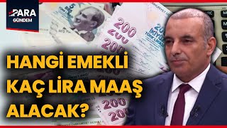 Hangi Emekli Kaç Lira Alacak Emekli Maaş Farkları Ne Zaman Yatacak Faruk Erdem Açıkladı emekli [upl. by Morry]