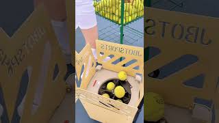 Jbotsports tennis ball machine JTM6🎾 [upl. by Uchish]