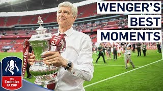 Arsène Wengers Greatest FA Cup Moments  Merci Arsène  Emirates FA Cup [upl. by Petigny]