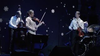 Santa Claus is Coming to Town  Two Violins amp Natalia Lebedeva Trio Live at Caribbean Club [upl. by Eda942]