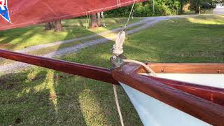 1979 Drascombe Dabber VICTORY Rigging Walkaround For Sale [upl. by Faria]