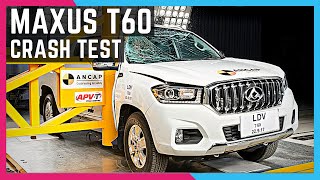 Maxus T60 Crash Test  LDV T60 [upl. by Katusha]