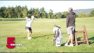 Allison Paik WarmUp Routine  2024 Massachusetts Womens Amateur Championship [upl. by Ibrik]