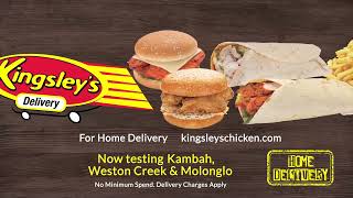 Kingsleys Chicken Home Delivery [upl. by Leikeze]