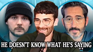 Tim Pool Gets Schooled By Sam Seder  Hasanabi Reacts [upl. by Ynaitirb831]