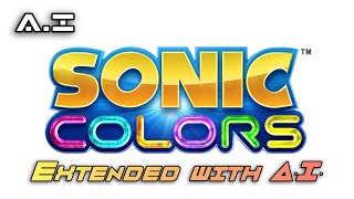 Sonic Colors Planet Wisp Act 1 Extended music with AI Suno AI [upl. by Eninnaj]