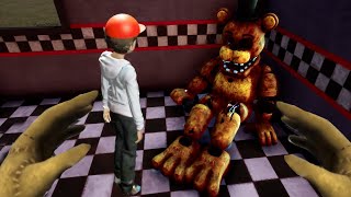 FNAF Killer in Purple REMASTERED is HERE STUFFING CHILDREN into ANIMATRONIC SUITS [upl. by Ahsam]