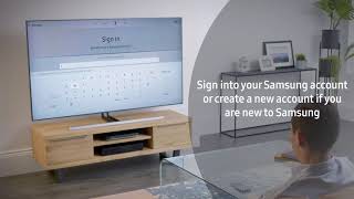 How to Set Up your Samsung TV  Samsung UK [upl. by Adnaugal]