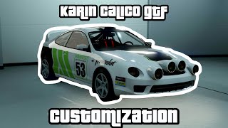 GTA Online  Karin Calico GTF Customization Rally Series [upl. by Kaslik]