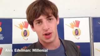 Interview with Alex Edelman  Fosters Edinburgh Comedy Awards Best Newcomer 2014 [upl. by Teerprah670]