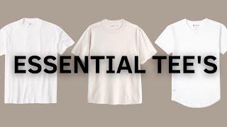 Best Affordable Essential Tee’s Abercrombie amp Bylt Basics [upl. by Alexandro]