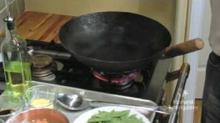 Video Recipe Snow Pea amp Carrot Stir Fry [upl. by Zil]