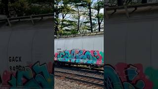 Freight Train Graffiti Benching 8 [upl. by Shanly]