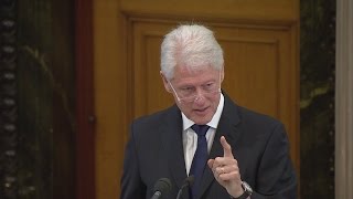 Full speech Bill Clintons eulogy for Martin McGuinness [upl. by Chae]