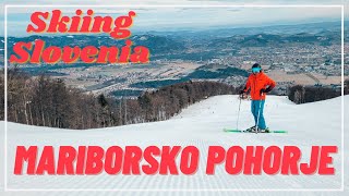 Skiing on Mariborsko Pohorje the best ski resort in Slovenia [upl. by Elysee]