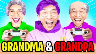 PLAYING ROBLOX WITH OUR GRANDMA Roblox GRANDPA STORY GRANDMA ARRESTED amp MORE [upl. by Aicinod545]