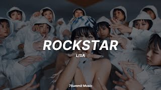 quotROCKSTAR  LISA Lyrics [upl. by Ahsilyt]