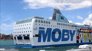 MOBY WONDER  Piombino  Olbia 682016 [upl. by Neehahs]