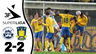 Sønderjyske vs Brøndby 22 Highlights 3F Superliga [upl. by Aniahs]