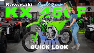 2024 Kawasaki KX450 Overview  Cycle Barn [upl. by Pirnot]