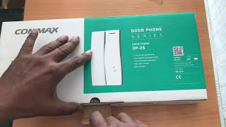 How to install Commax Door Intercom  Review Unboxing [upl. by Wendell]