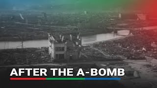 File footage of Hiroshima and Nagasaki after the atomic bombings [upl. by Barnett]